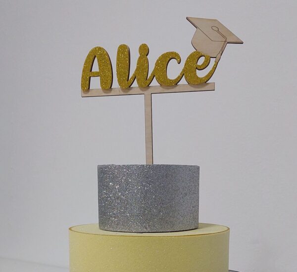 Cake topper Tocco Laurea