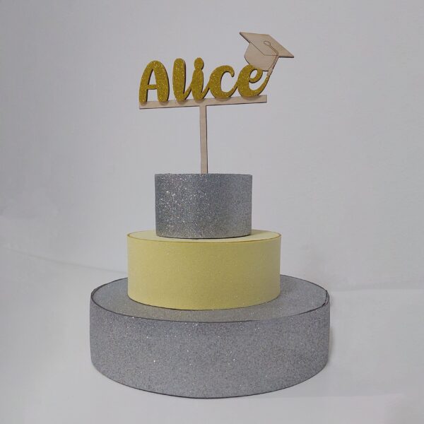 Cake topper Tocco Laurea - immagine 2