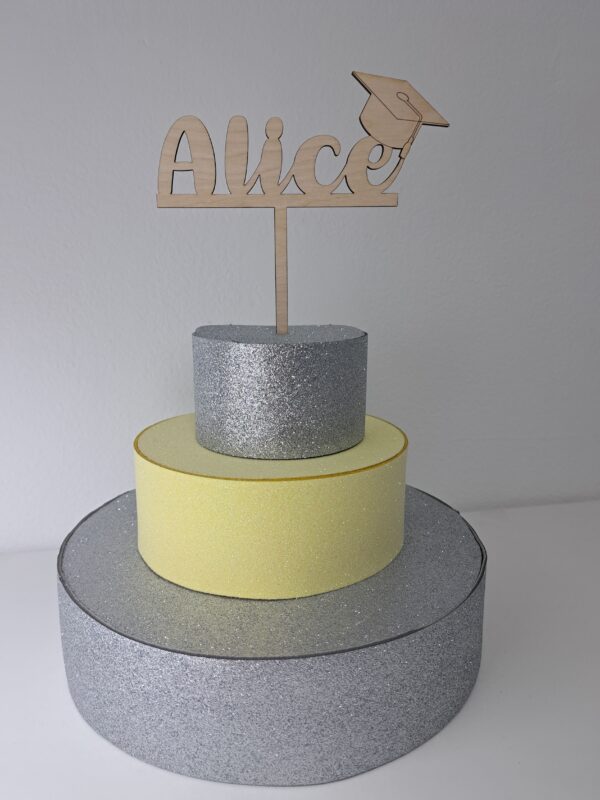 Cake topper Tocco Laurea - immagine 3