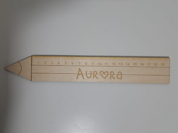 Righello in legno - immagine 3