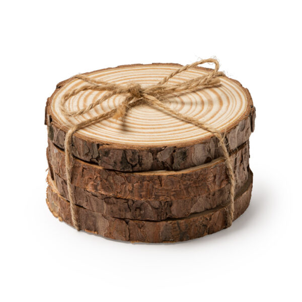 Sottobicchieri in legno