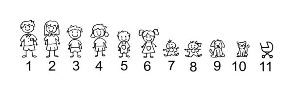 Collana ciondolo "family" - immagine 3