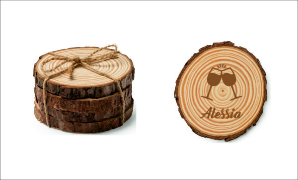 Sottobicchieri in legno - immagine 4